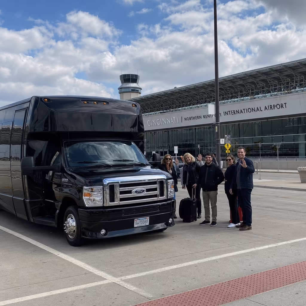 Rent a Bus to Cincinnati/Northern Kentucky International Airport (CVG)