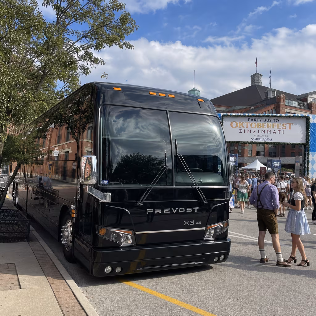 Party Bus to Oktoberfest Zinzinnati