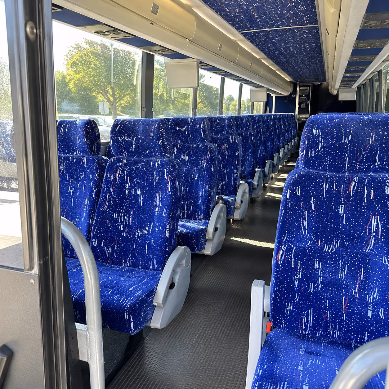 Charter Bus Interior