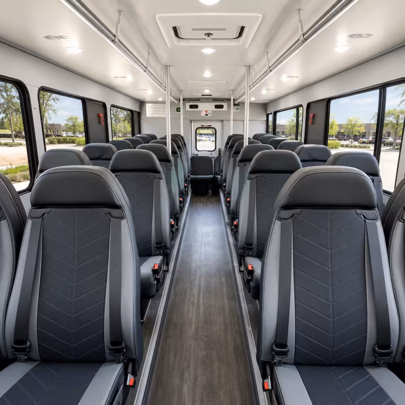 minibus interior