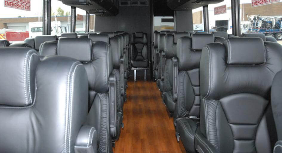 Columbus 20 Passenger Minibus Interior