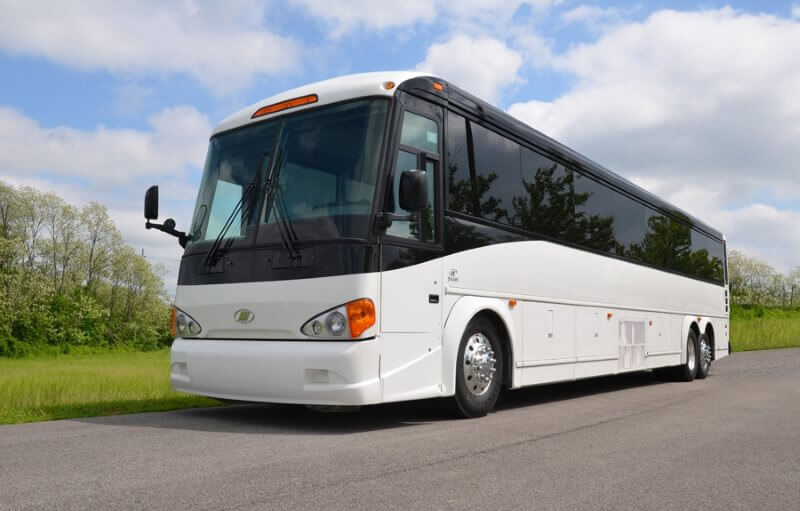 Fort Wayne 56 Passenger Charter Bus