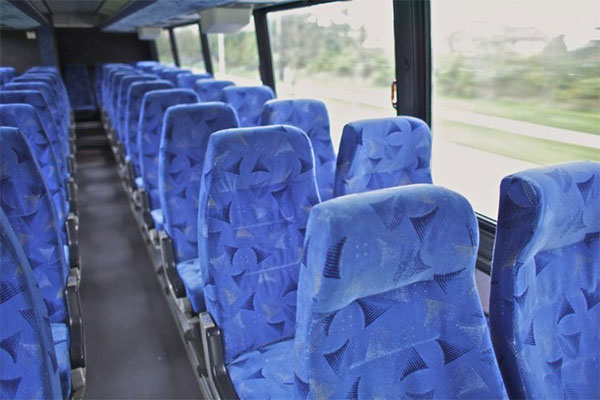 South Bend 56 Passenger Motor Coaches Interior